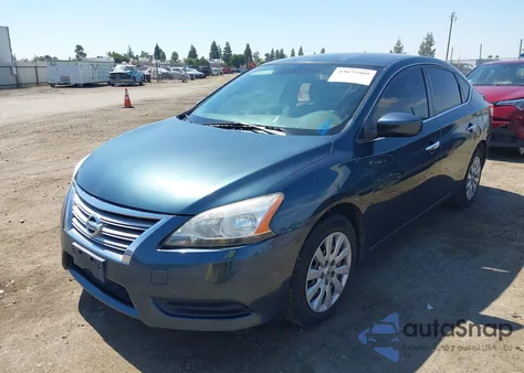 2014 Nissan Sentra Sv z USA, uszkodzony, nr VIN 3N1AB7AP7EY219699
